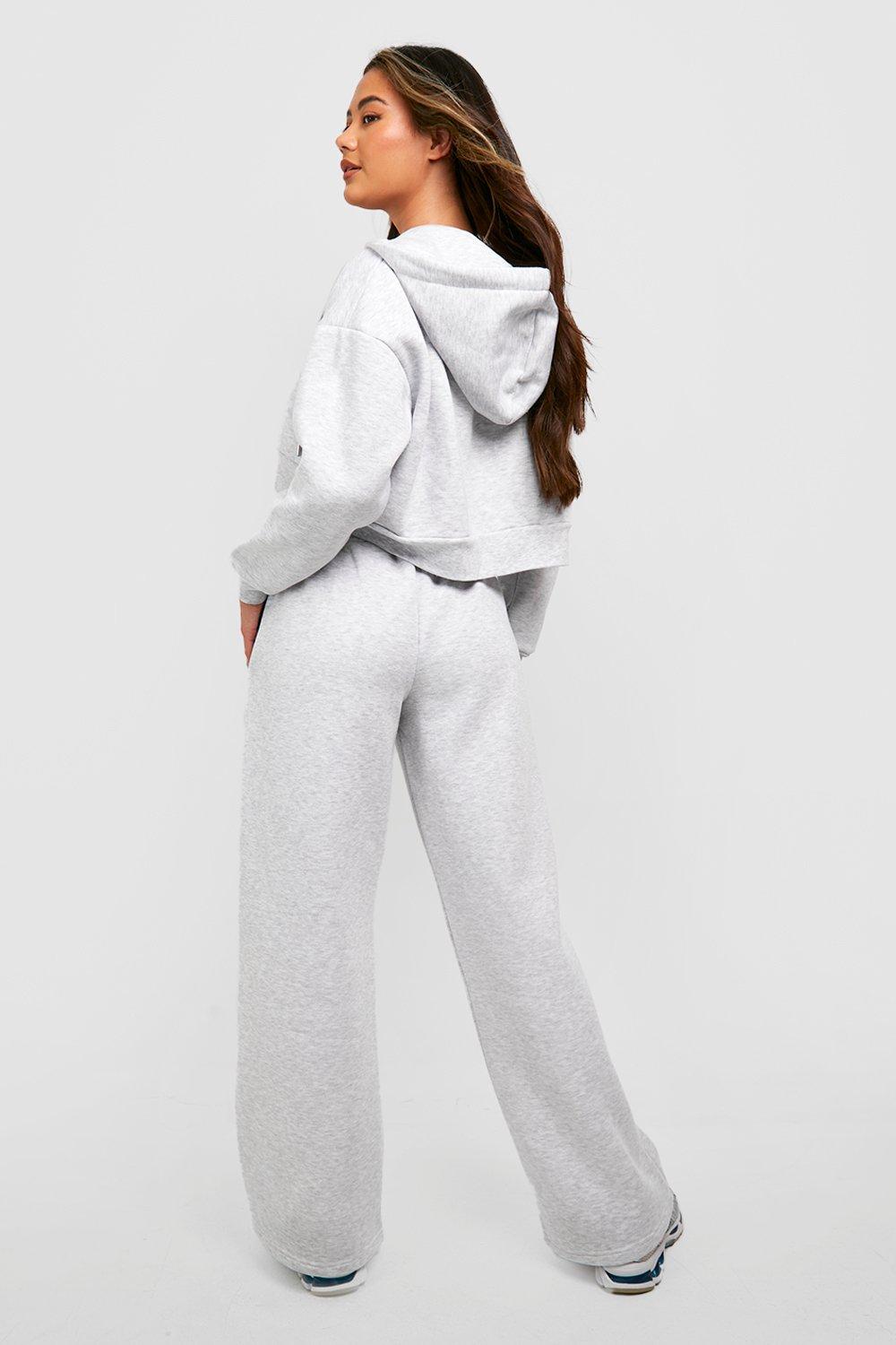 Boohoo Women s Dsgn Studio Hoodie And Straight Leg Jogger Tracksuit